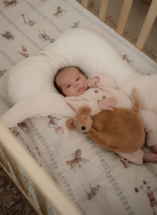 POP YA TOT - Squeaky the Sweet Comforter Toy