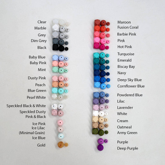 CMC GOLD - Hex & Silicone Teether | Marble