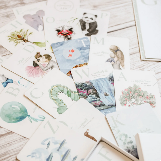 ADORED ILLUSTRATIONS - The Amazing ABC Flash Cards