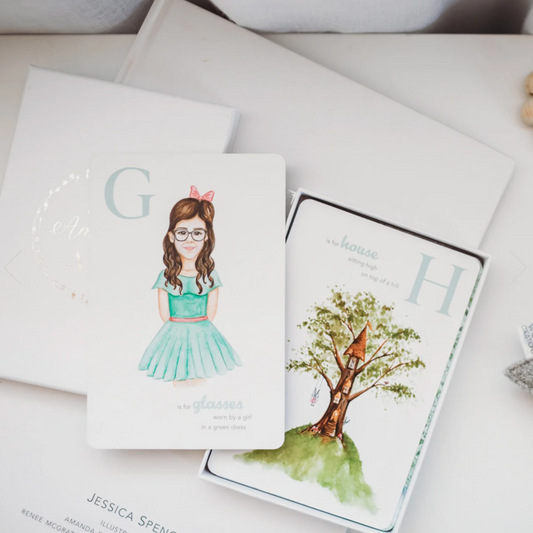 ADORED ILLUSTRATIONS - The Amazing ABC Flash Cards