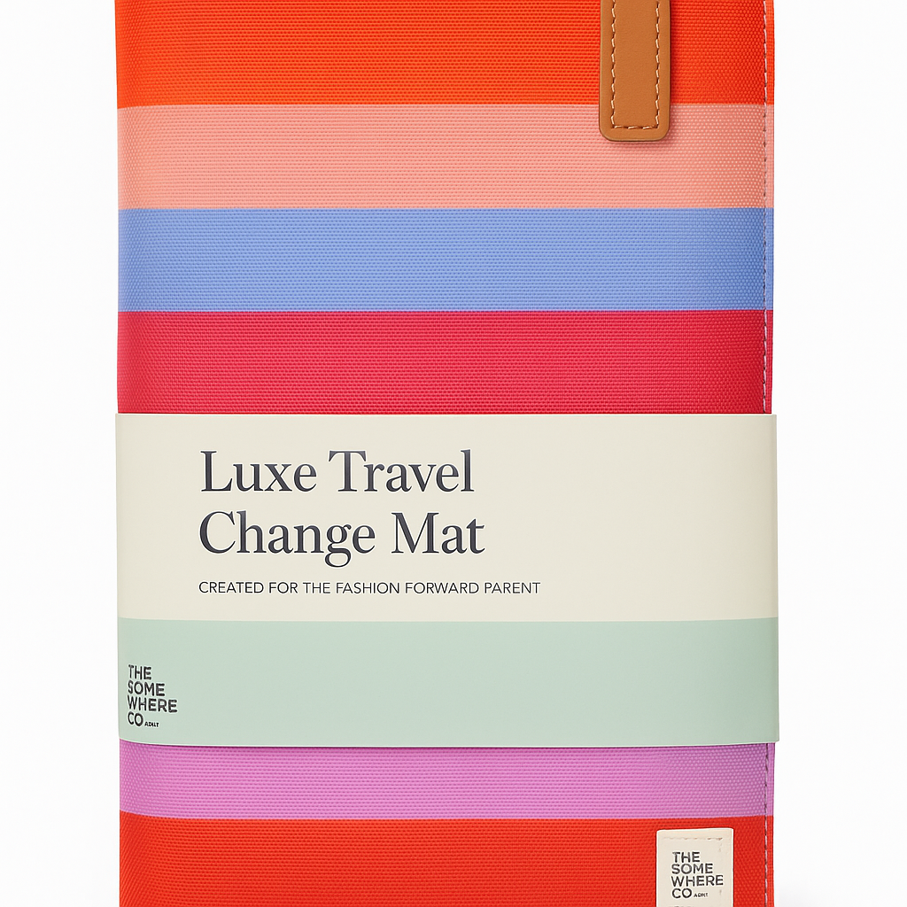 THE SOMEWHERE CO. - Travel Baby Change Mat | Poolside Soiree