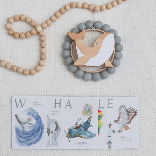 ADORED ILLUSTRATIONS - The Incredible ABC Flash Cards