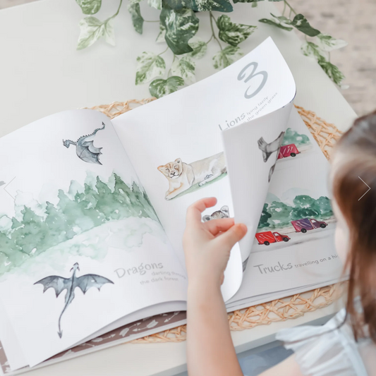 ADORED ILLUSTRATIONS - The Incredible 123 Book