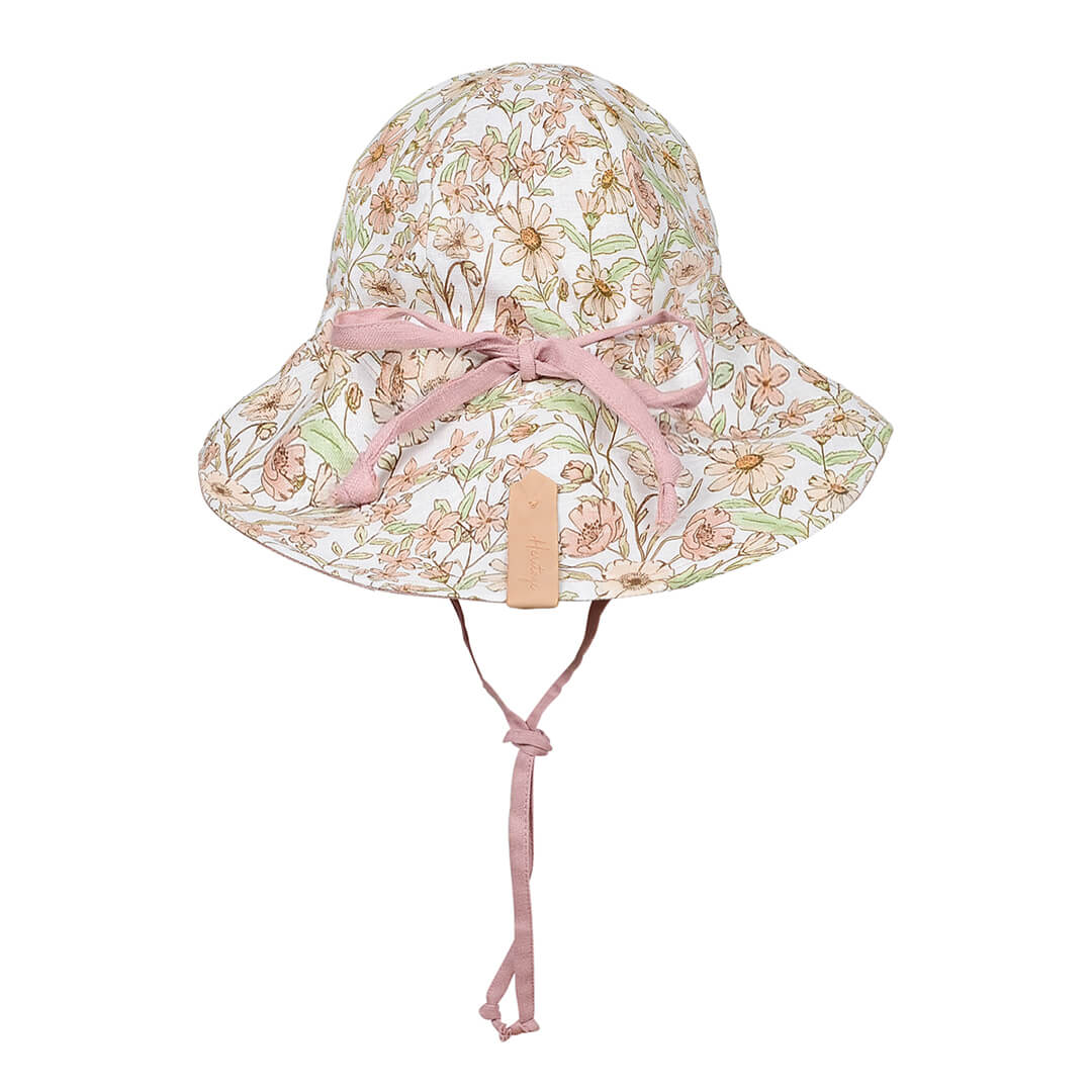 BEDHEAD HATS - 'Wanderer' Panelled Bucket Sun Hat | Poppy/Rosa