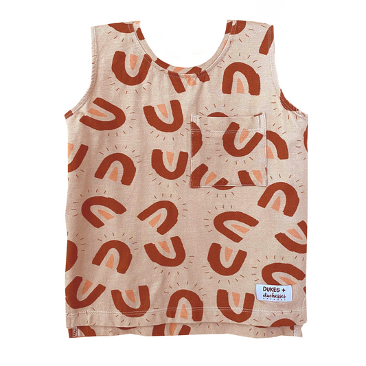 DUKES + DUCHESSES APPAREL - Sand Sunshine Singlet