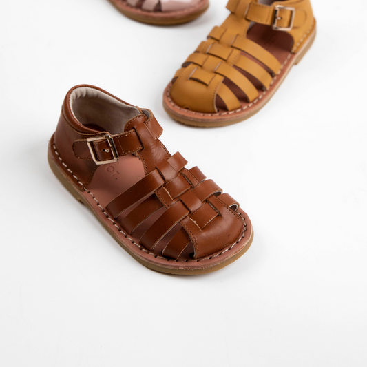 TIKITOT - Roma Kids Sandal | Honey Tan