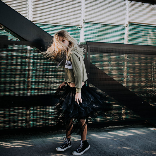 DUKE OF LONDON - Layered Tulle Skirt | Black