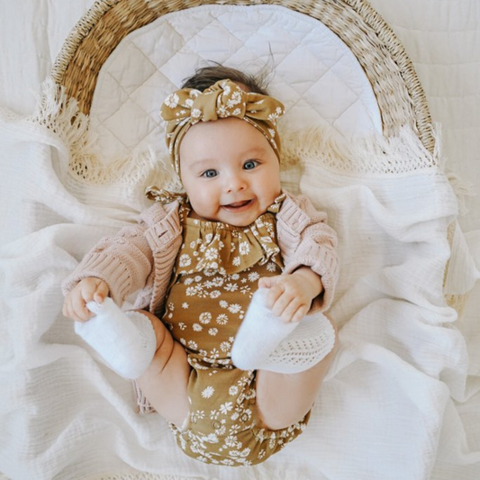 ZIGGY LOU - Natural Fringe Swaddle | Cream