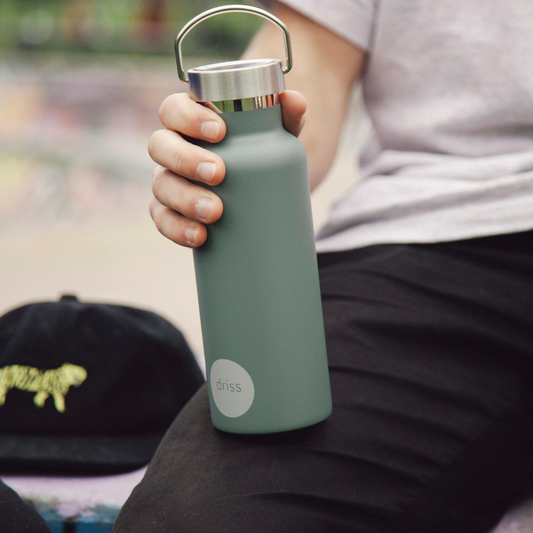 PORTER GREEN - Double Walled Insulated Drink Flask | Driss | Sherwood