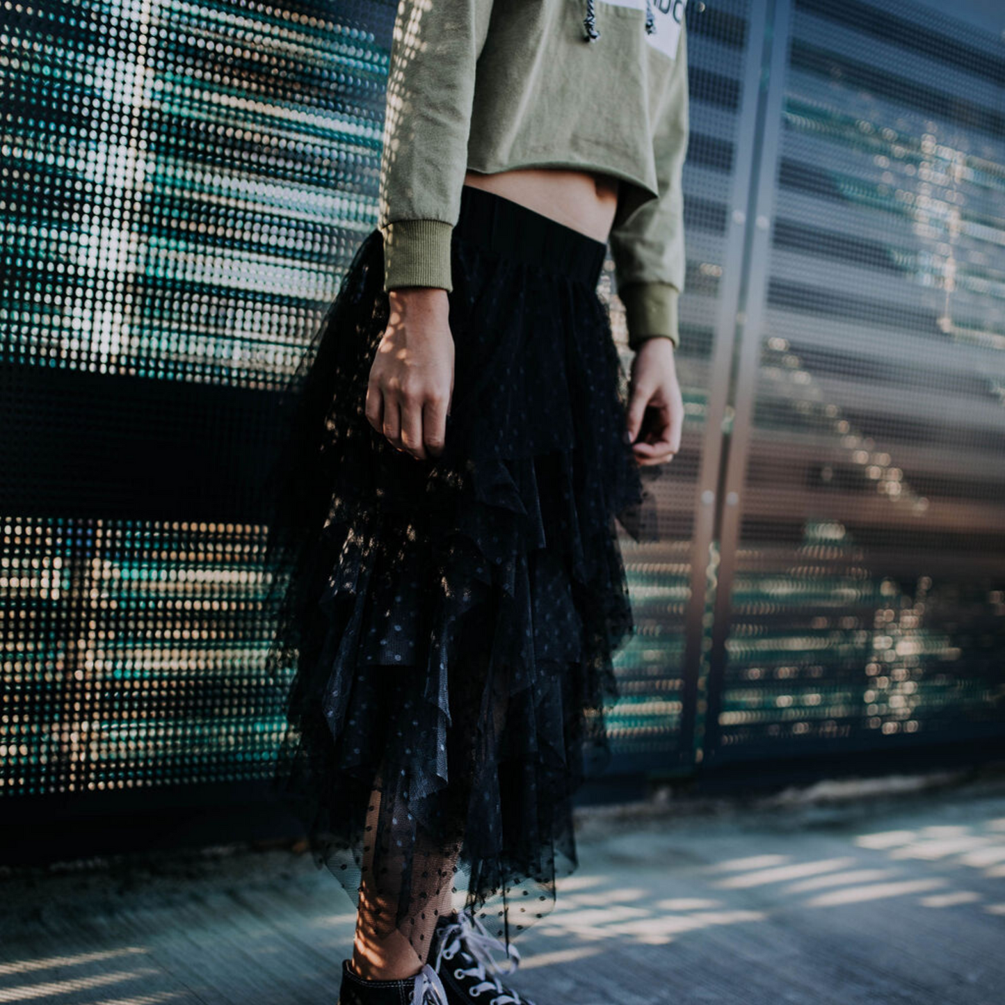 DUKE OF LONDON - Layered Tulle Skirt | Black