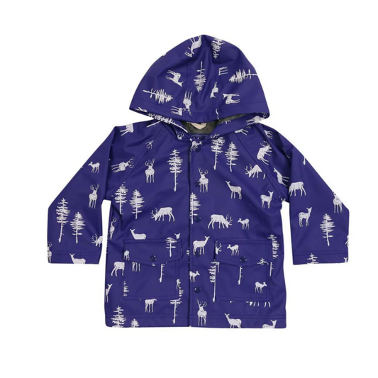KORANGO - Little Stag Raincoat | Navy