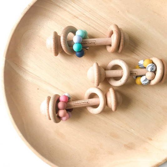 INDERA.TRADING - Keepsake Rainbow Rattle