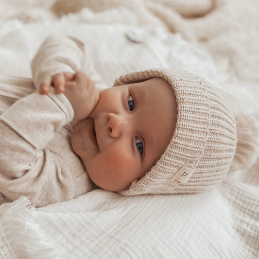 ZIGGY LOU - Beanie | Oatmeal Fleck