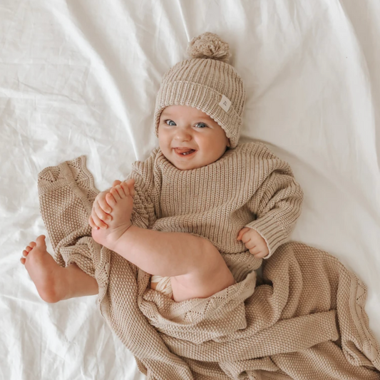 ZIGGY LOU - Jumper | Caramel Fleck