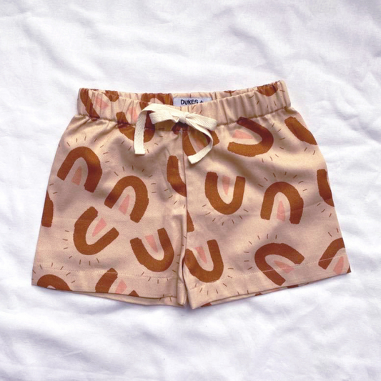 DUKES + DUCHESSES APPAREL - Sand Sunshine Basic Shorts