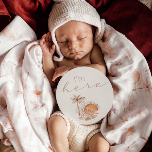 SNUGGLE HUNNY - Organic Muslin Wrap | Paradise