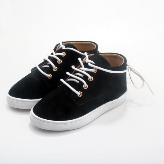 WILD CHASE - Black | Gelato Suede Leather Sneaker