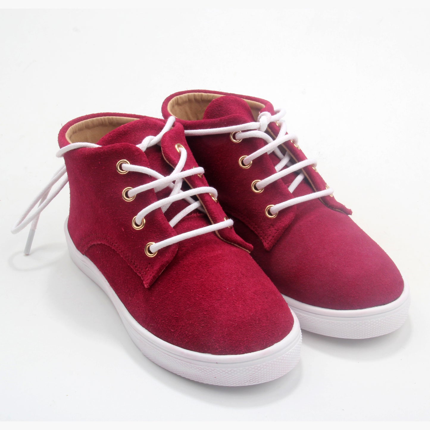 WILD CHASE - Maroon | Gelato Suede Leather Sneaker