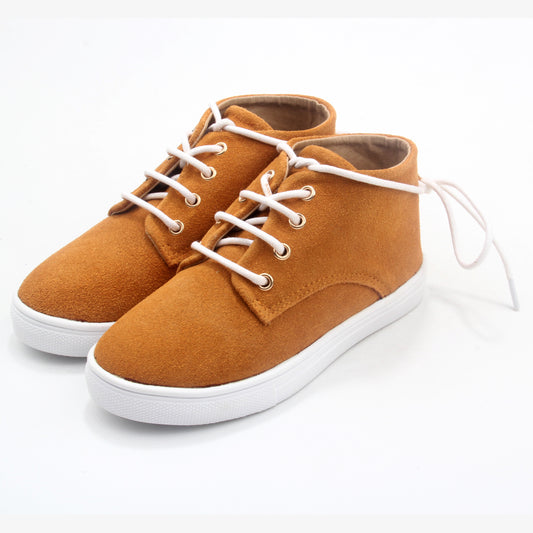 WILD CHASE - Mustard | Gelato Suede Leather Sneaker