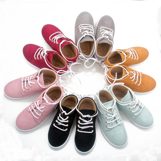 WILD CHASE - Grey | Gelato Suede Leather Sneaker