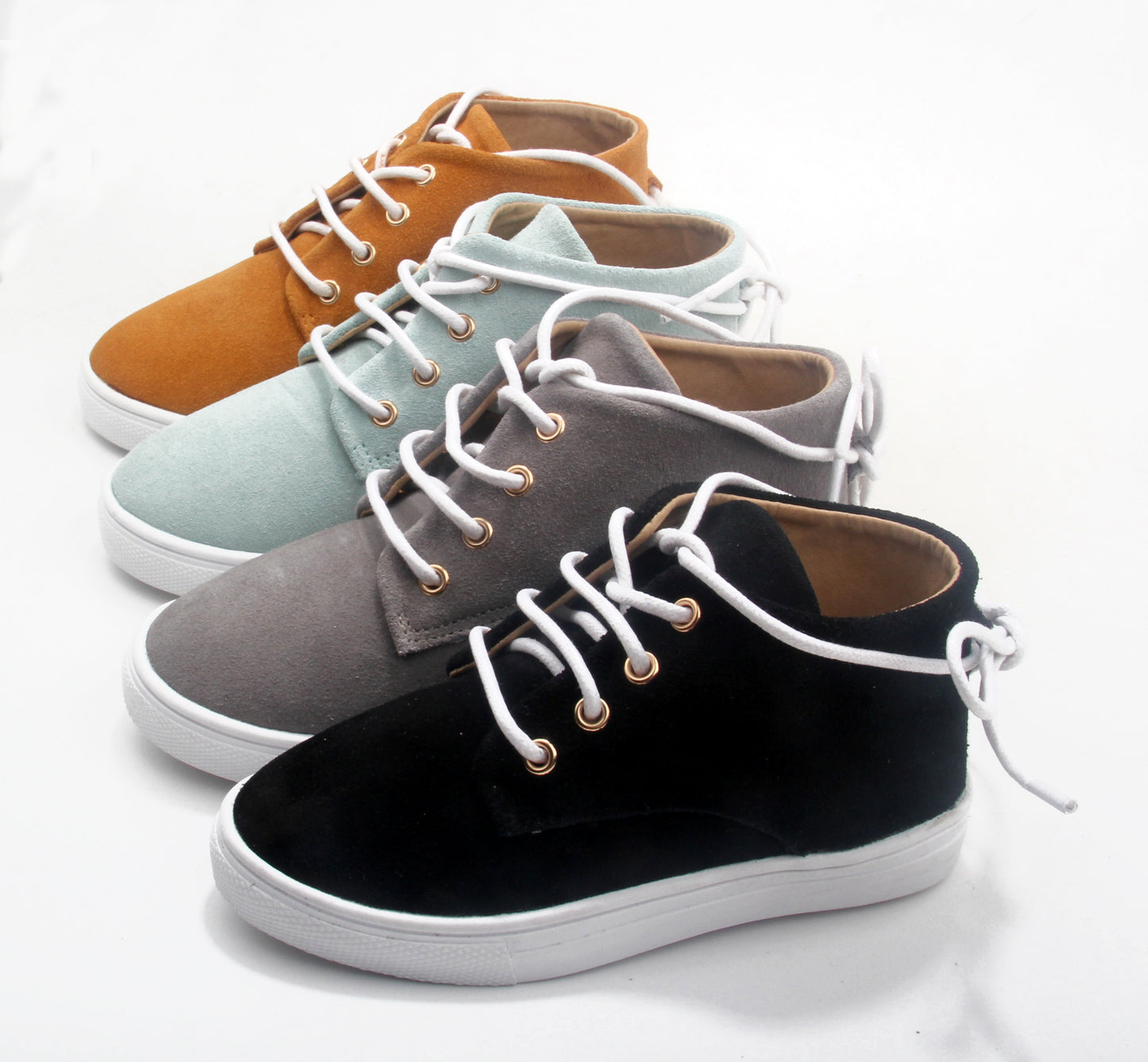 WILD CHASE - Mustard | Gelato Suede Leather Sneaker