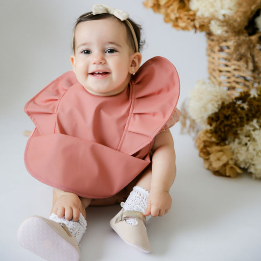 SNUGGLE HUNNY - Snuggle Bib Waterproof | Terracotta