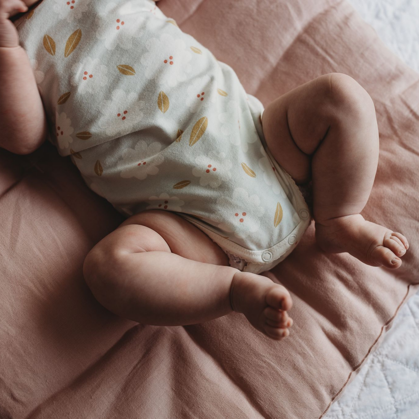 THE REST - Flutter Sleeve Bodysuit | Floral