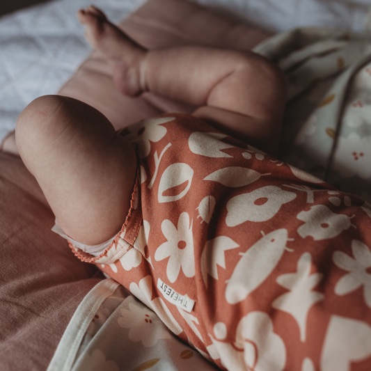 THE REST - Flutter Sleeve Bodysuit | Garden