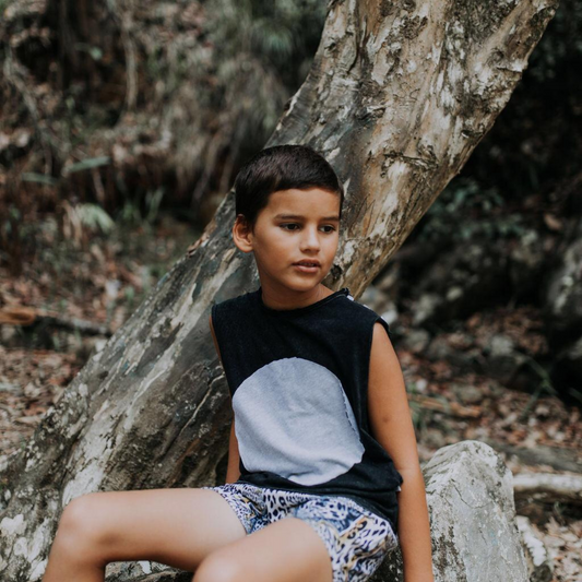 DUKE OF LONDON - Tulum Tank | Grey Moon