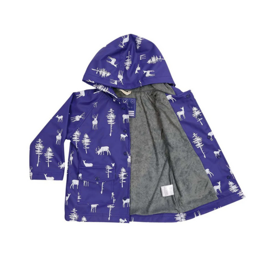 KORANGO - Little Stag Raincoat | Navy