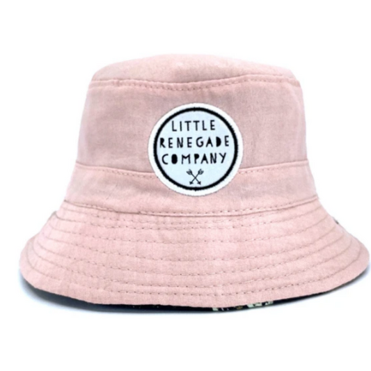 LITTLE RENEGADE COMPANY - Floral Valentine Reversible Bucket Hat
