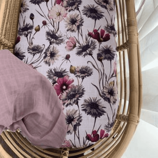 POP YA TOT - Muslin Bassinet Sheet | All About Aster