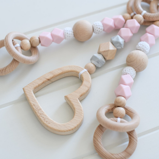 WILD INDIANA - Play Gym Accessories | Pink Heart