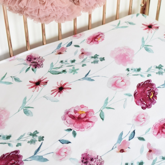 SNUGGLE HUNNY - Fitted Cot Sheet | Wanderlust