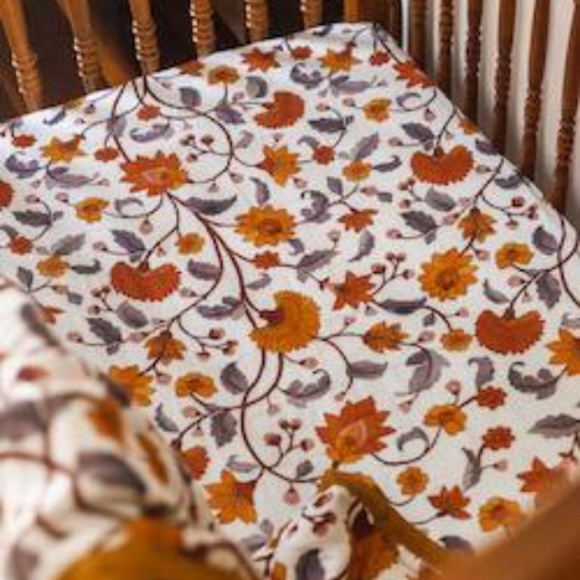 POP YA TOT - Muslin Cot Sheet | Buti Block