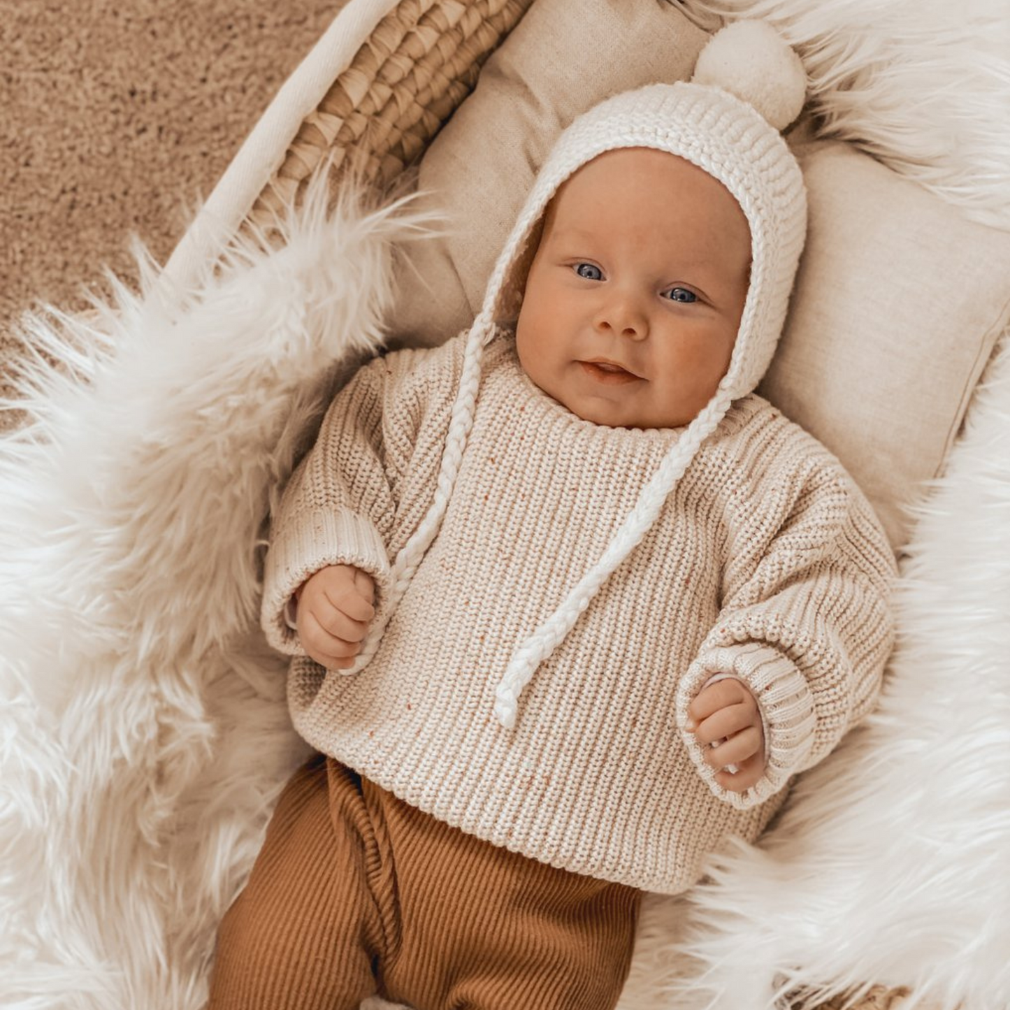 ZIGGY LOU - Jumper | Oatmeal Fleck