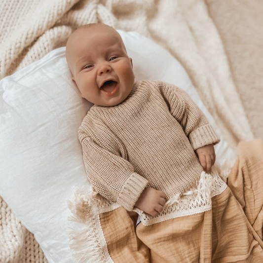 ZIGGY LOU - Jumper | Caramel Fleck