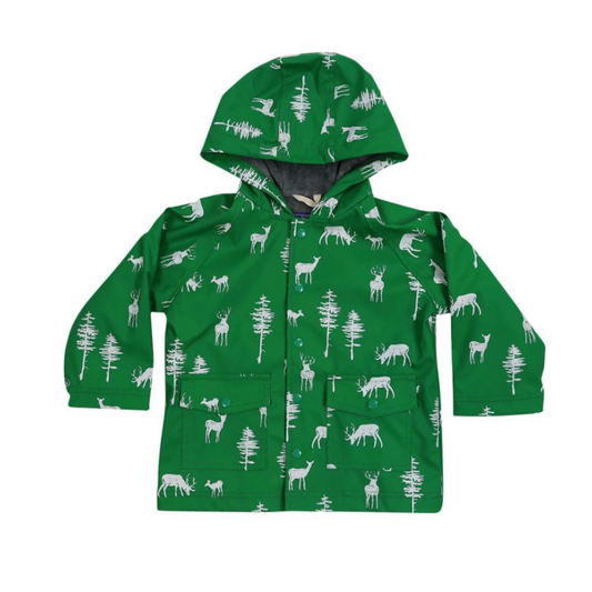 KORANGO - Little Stag Raincoat | Green
