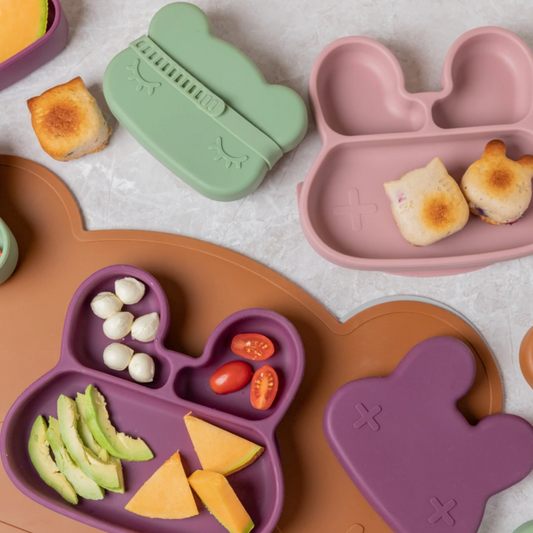 WE MIGHT BE TINY - Bunny Stickie Plate | Plum