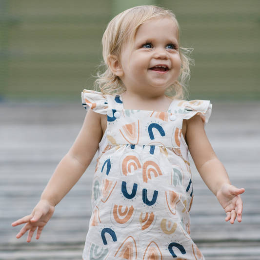 DUKES + DUCHESSES APPAREL - Alfie Ruffle Overalls