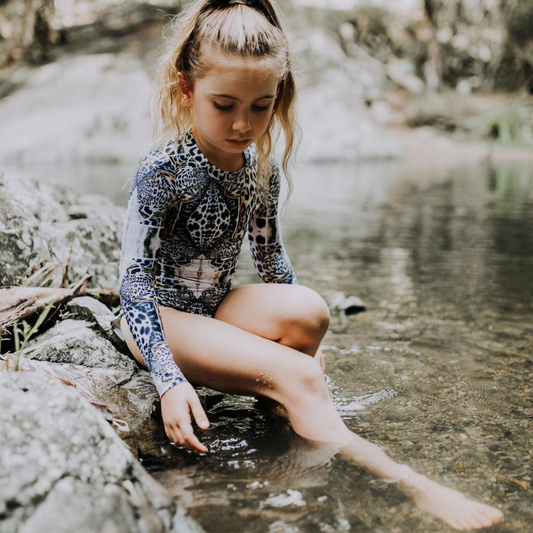 DUKE OF LONDON- Swimsuit Geo Print