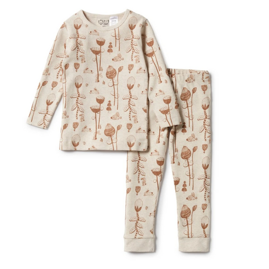 WILSON & FRENCHY -Organic Long Sleeve Pyjamas | Bunny Hop