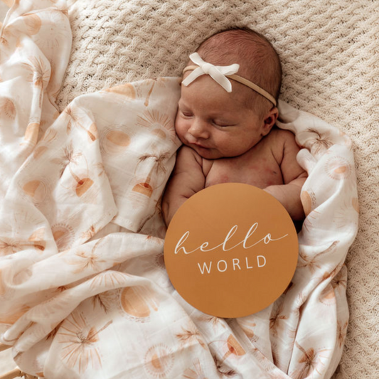 SNUGGLE HUNNY - Organic Muslin Wrap | Paradise