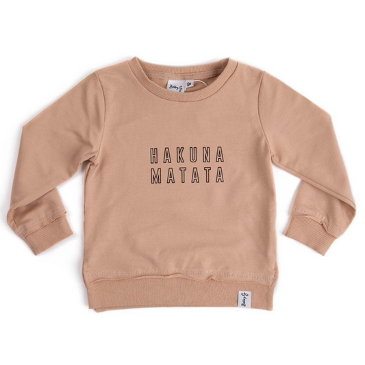 BOBBY G - Hakuna matata pullover | Wheat