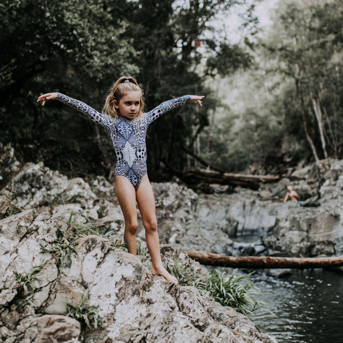 DUKE OF LONDON- Swimsuit Geo Print