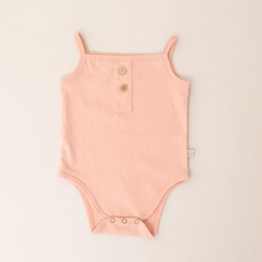 HALO & HORNS - Button Onesie | Cotton Candy
