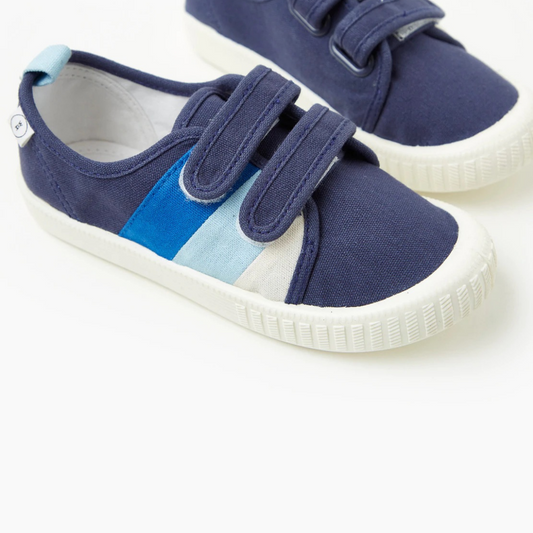 WALNUT - Play Ben Retro Canvas | Navy