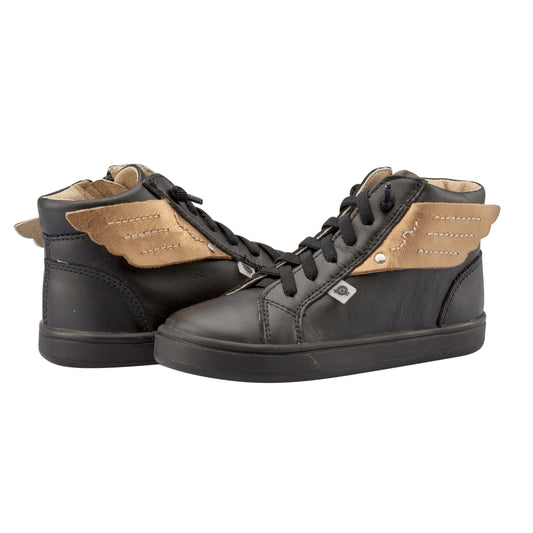OLD SOLES - Local Wings | Black / Old Gold