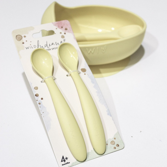 WILD INDIANA - Silicone Spoon Set 2pk | Lemonade