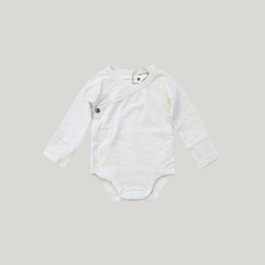 SUSUKOSHI - Kimono Bodysuit. L/S Marle